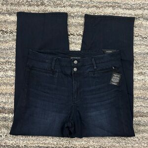 Liverpool The Wide Leg Jeans Sz 14/32 NWT | Liverpool Dark Wash Wide Leg Jeans-